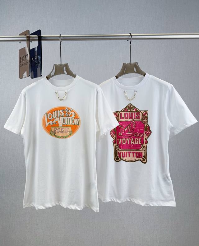 lv Chain Print Short Sleeves 100% Cotton Fabric Advantages Of Cotton Good Bre