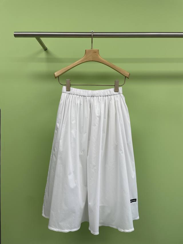echoade25 New Solid Color Mid-Length Pocket Pleated Skirt. Wear It When You G
