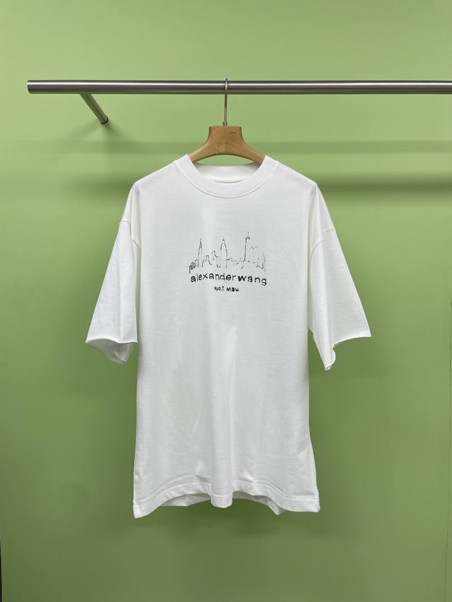 alexanderwang Alexander Wang 2025 Spring And Summer Neutral Loose Graffiti Lo