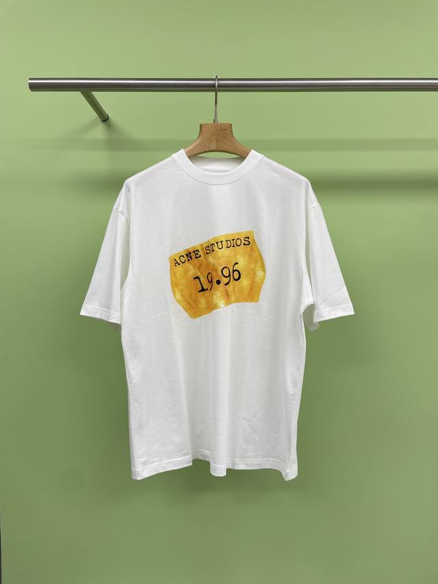 acnestudios2025 Spring/Summer Midsummer Series 1996 Letter Printed T-Shirt Is