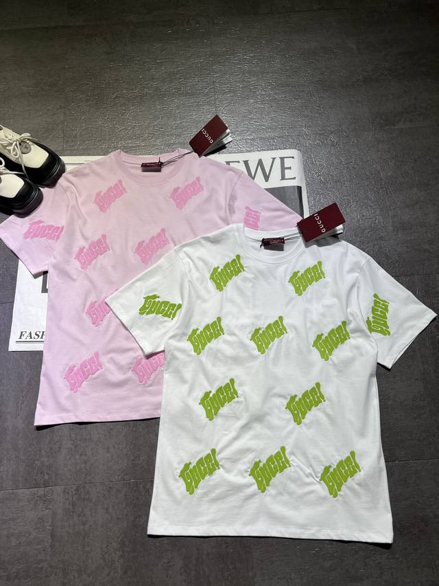 pp Original Development Gucc* 25Ss Spring And Summer New Letter Embroidery Ro