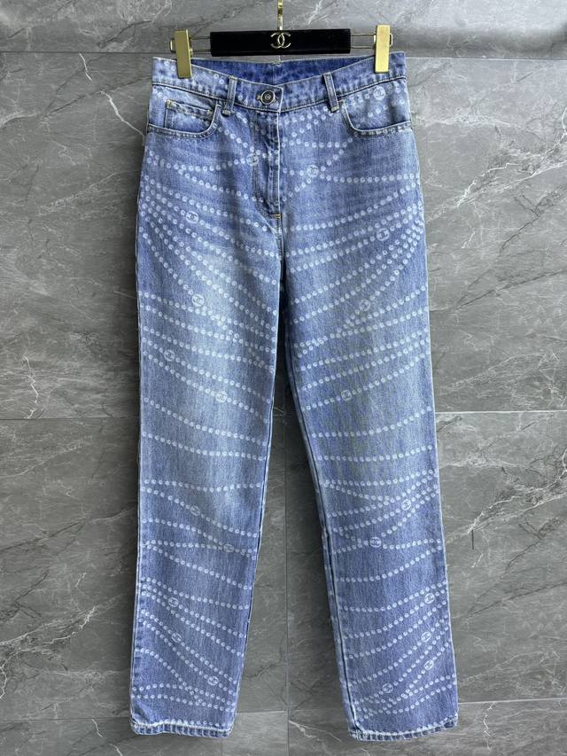 High Version Is Out Xiangjia Pearl Chain Jeans 2025 Spring And Summer Preview Se