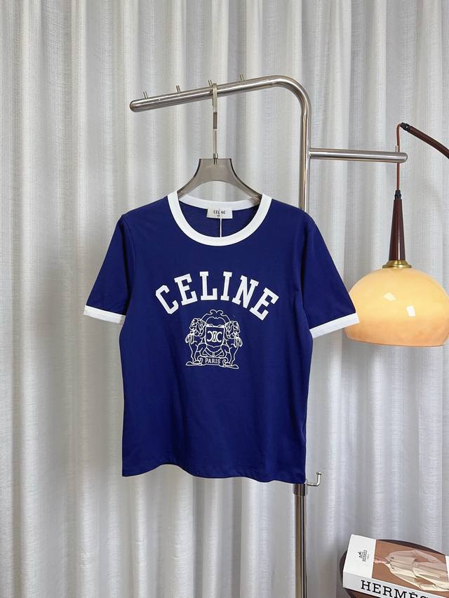 celi**New Style Printed Logo Logot-Shirt Customized Pure Cotton Fabric With G