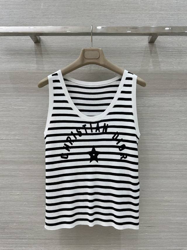 Exclusive First Release Original Quality Missd Navy Style Striped Happy Star Kni