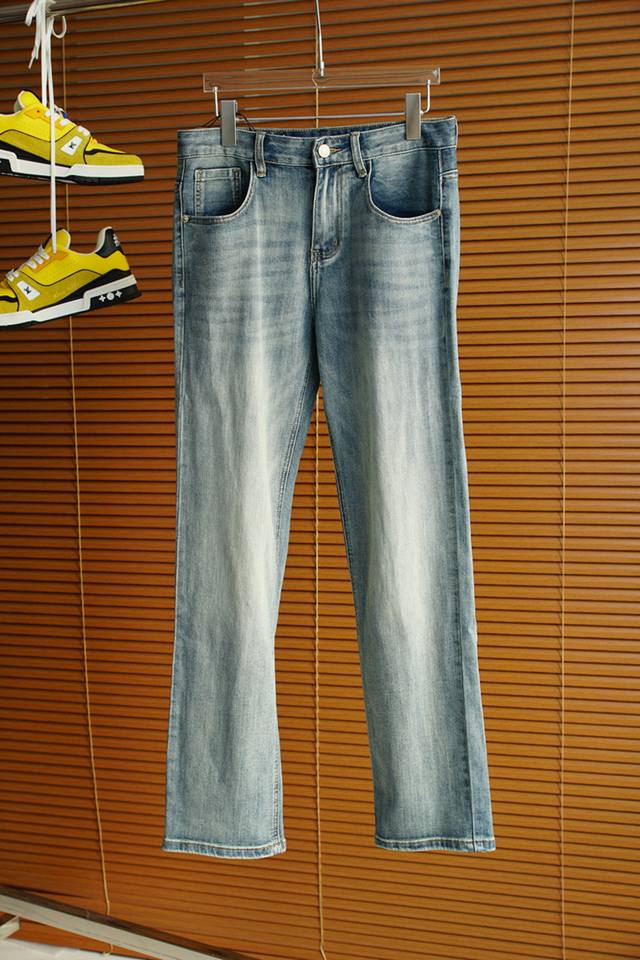 Loewe - Loewe New Arrival 2680 Early Spring New Style Casual Pants Jeans High-En