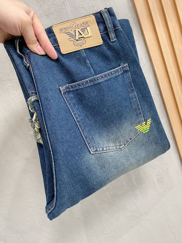 armani Armani Men's Fashion Trend Wide-Leg Jeans Official Announcement Album