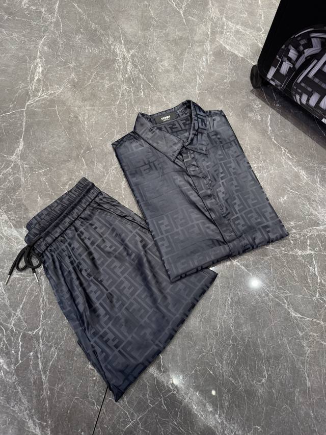 Coat Shirt 290 Shorts 230 Ff Full-Width Ff Shirt Short-Sleeved Suit Customized L