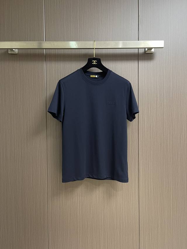 zilli 2025Ss New Round Neck Short-Sleeved T-Shirt For Daily Outings. Customiz