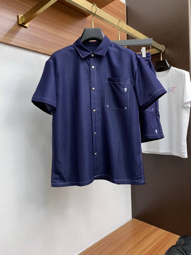 New Style Lapel Short-Sleeved Jacket Shorts Suit Official Website Synchronizatio