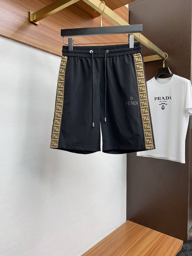 Fendi 2025 Spring And Summer New Latest Casual Shorts Original Pants Style Upper