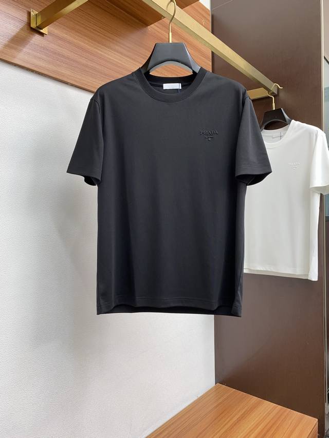 25Ss Early Spring New Versatile Short-Sleeved T-Shirt Customized 60-Weave Dou