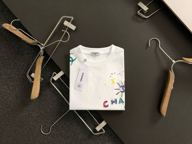 chan*Micro Version S-Xl 25 Early Spring Latest Classic 7 Color Letters Hand-P