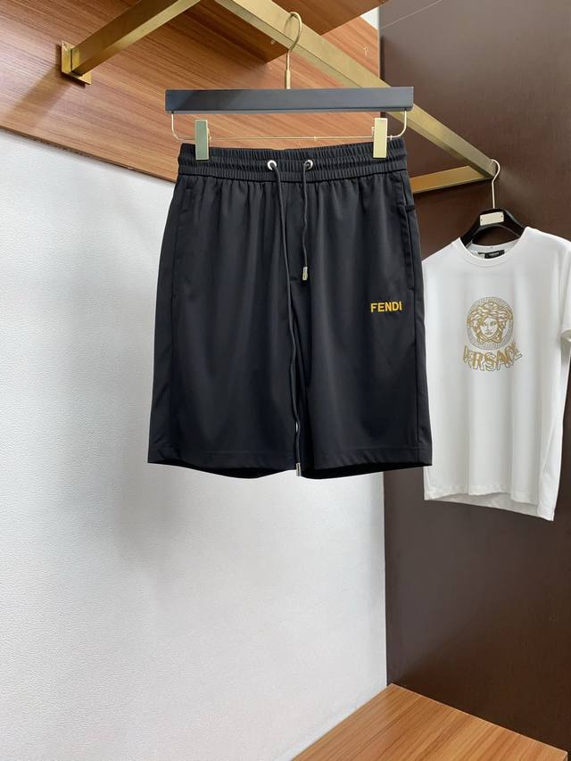 Fendi 2025 Spring And Summer New Latest Casual Shorts Original Pants Style Upper