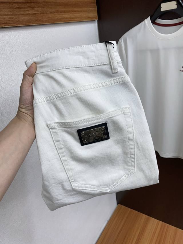 dg 25Ss Spring And Summer New Men's Small Straight Original Jeans Autumn And