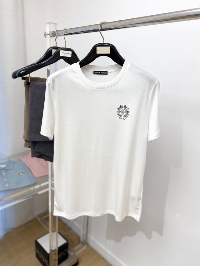 Chrome Hearts 2025 Latest Short-Sleeved T-Shirt, Handsome And Fashionable, Top-G