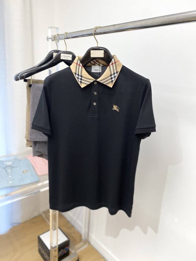 Burberry 2025 Latest Short-Sleeved T-Shirt, Handsome And Fashionable, Exquisite