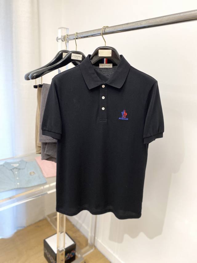 Moncler 2025 Latest Short-Sleeved T-Shirt, Handsome And Fashionable, Exquisite E