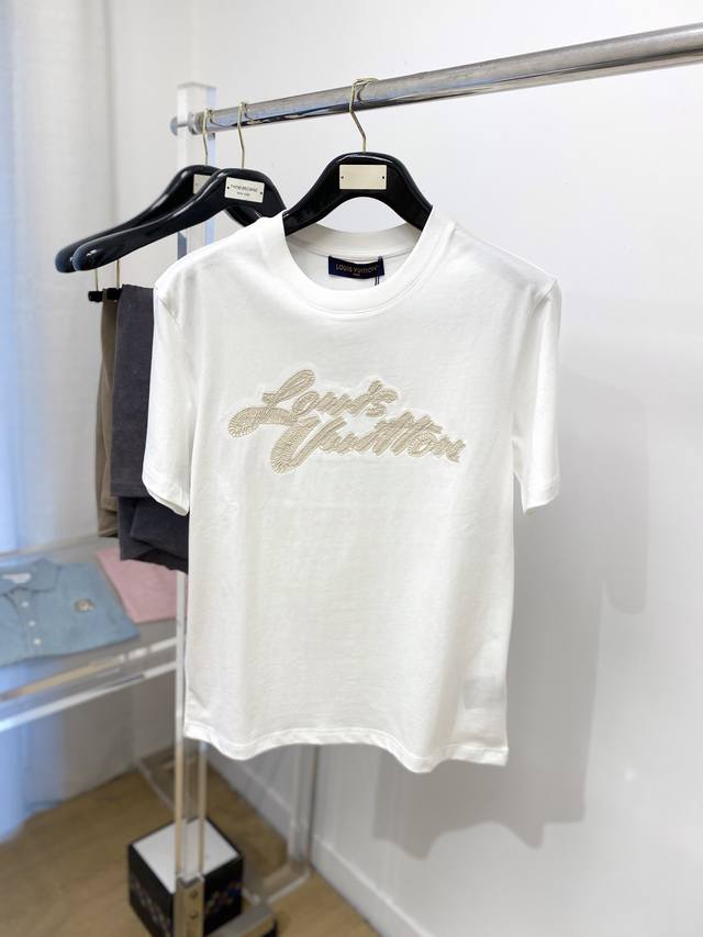 Louis Vuitton 2025 Latest Short-Sleeved T-Shirt, Handsome And Fashionable, Exqui