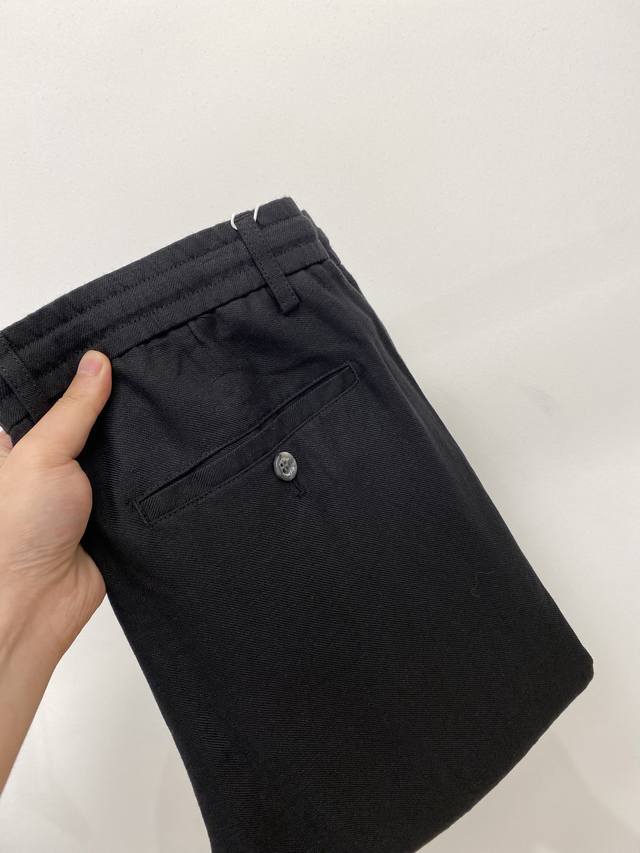 brunello Cucinelli 2025 Hot-Selling Casual Pants, High Elasticity, Slimming,