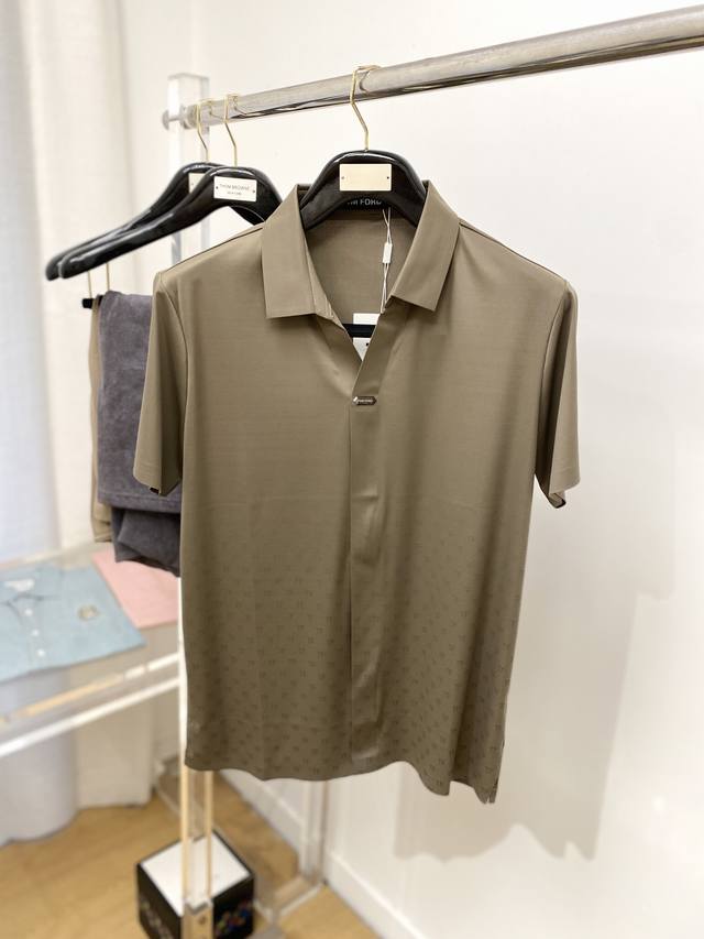 tf 2025 New Short-Sleeved Shirt, Stylish, Simple And Versatile, Customized Or