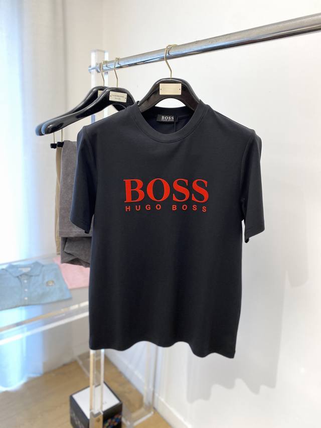 boss 2025 Latest Short-Sleeved T-Shirt, Handsome And Fashionable, Top-Grade P