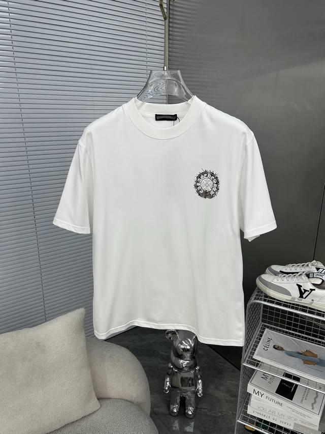 ch Chrome Hearts 2025Ss Latest Spring And Summer Short-Sleeved T-Shirt Is Out