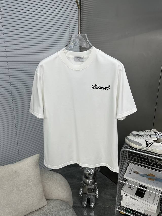chanel Chanel 2025Ss Latest Short-Sleeved T-Shirt For Spring And Summer Is Ou