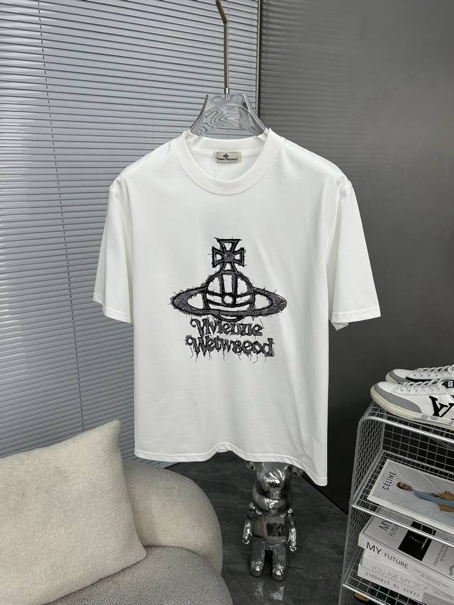 vw The Queen Mother's 2025Ss Spring And Summer Latest Short-Sleeved T-Shirt I