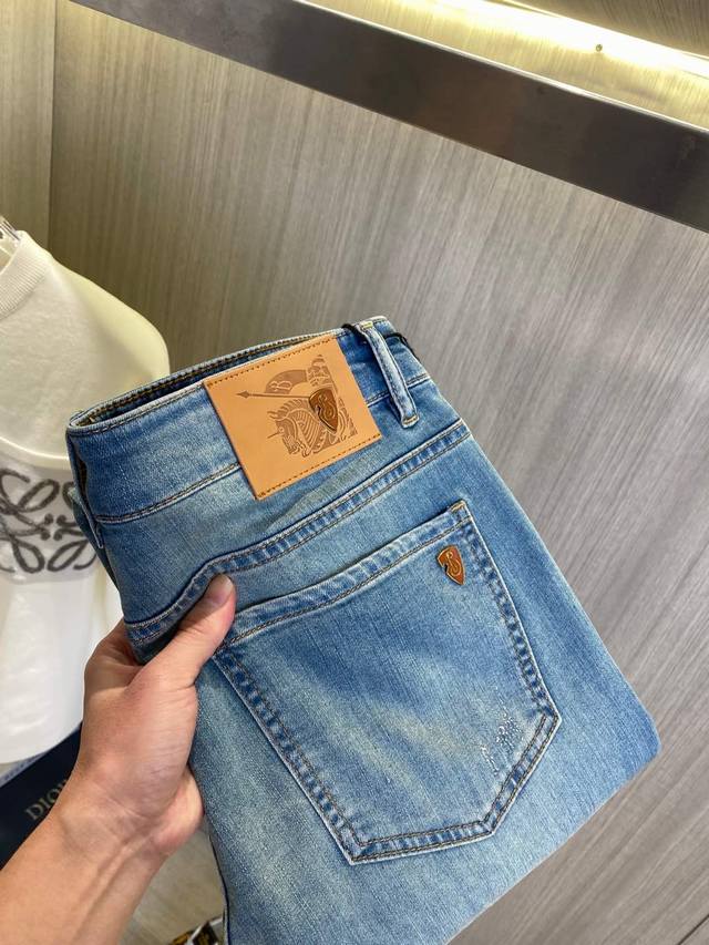 burberry Burberry 2025Ss New Spring And Summer Men's Jeans Are Made Of Import