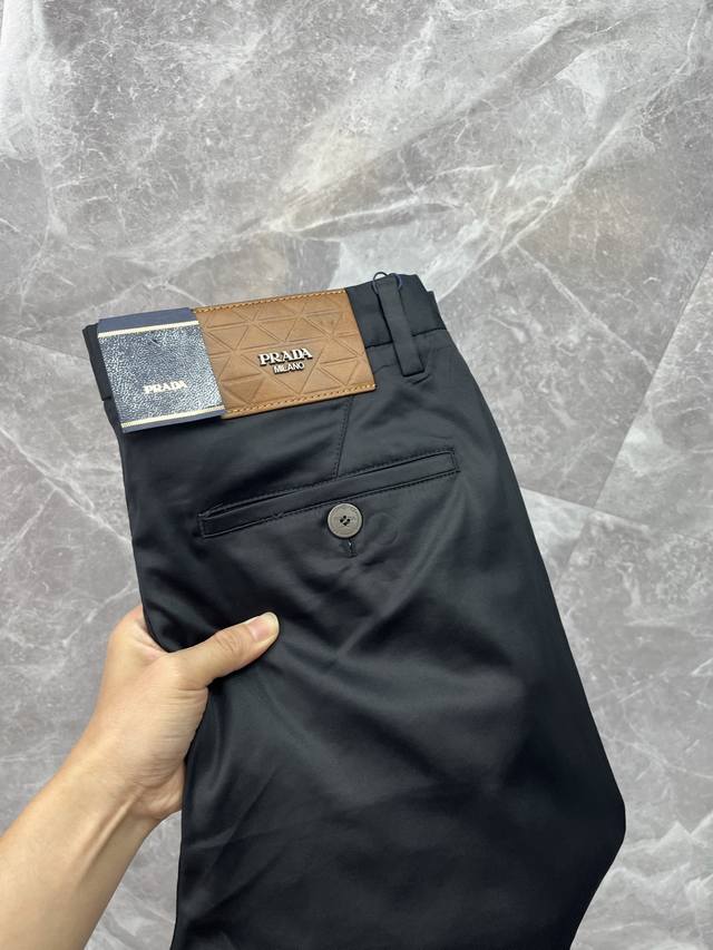prada Prada Casual Pants Trousers 2025Ss Spring And Summer New High-End Custo