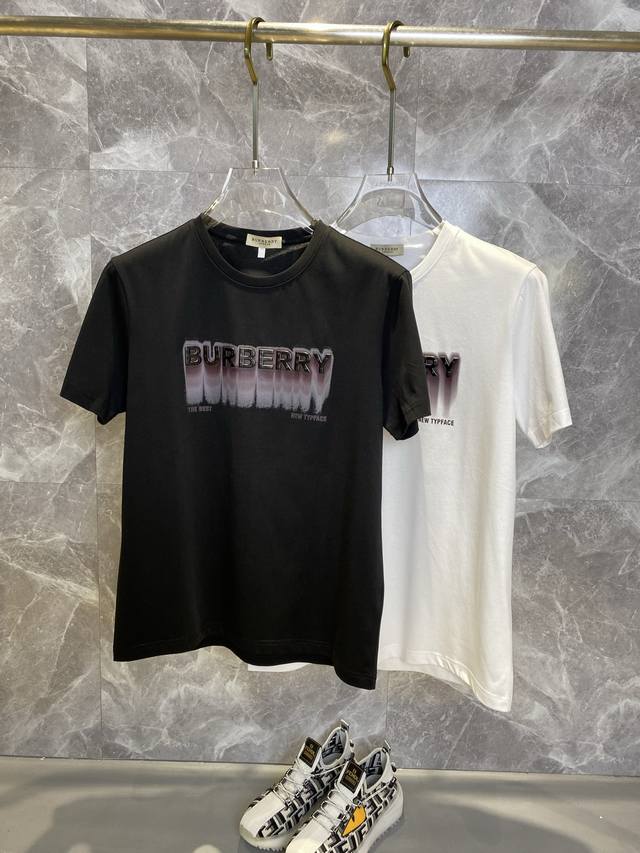 burberry Burberry 2025Ss Spring And Summer High Quality Mercerized Cotton Sho