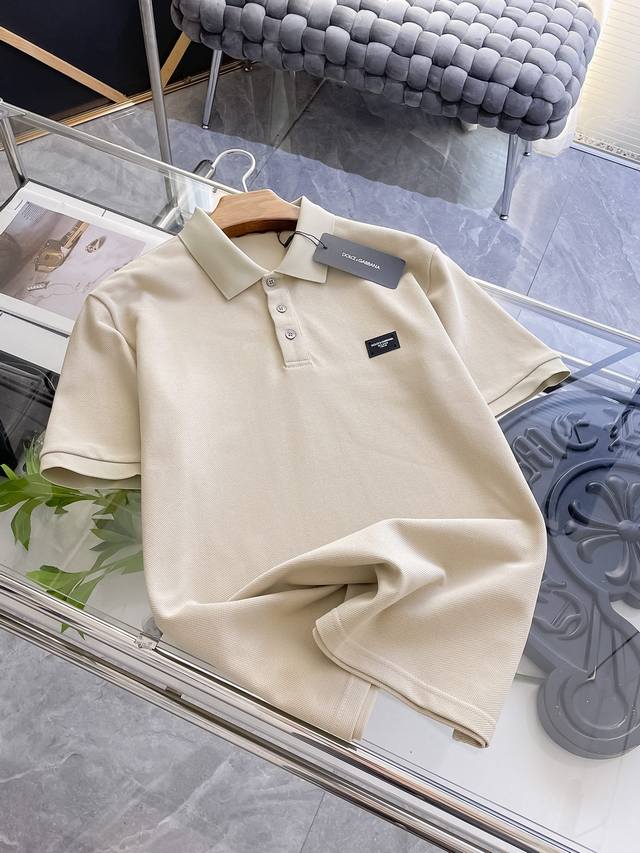 dg Dolce & Gabbana 2025 Spring And Summer New Polo Shirt Business Casual Lape
