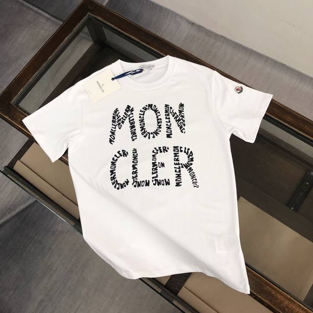moncler Official Website Synchronized New Counter Series Pure Cotton T-Shirt