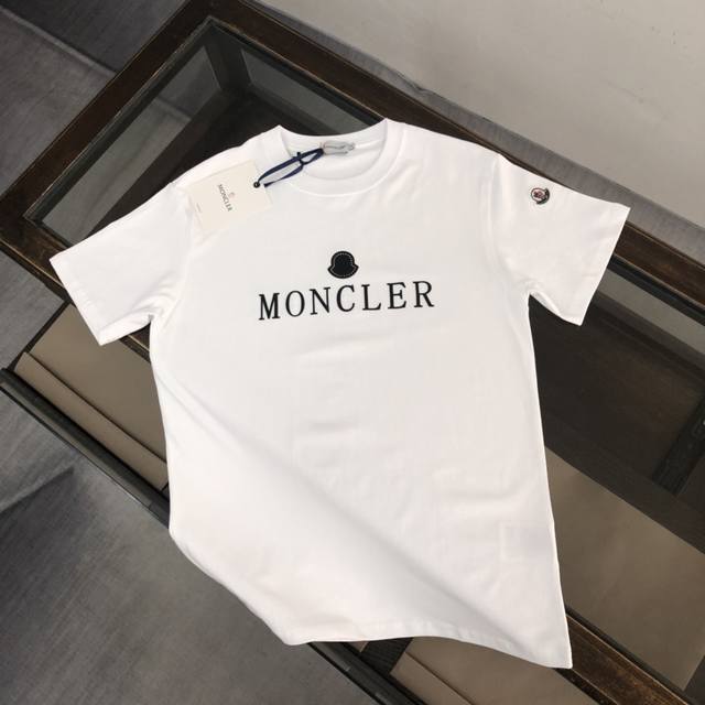 moncler Official Website Synchronized New Counter Series Pure Cotton T-Shirt