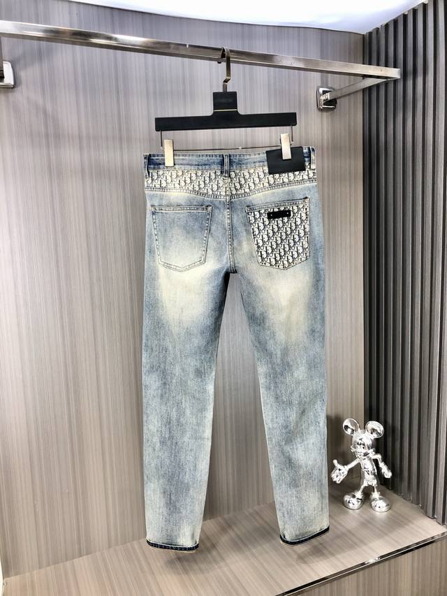 dior Dior's Latest Men's Jeans For Spring And Summer 2025. Customized Heavy-W