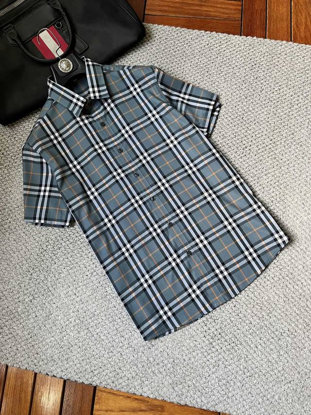 Babao Spring And Summer New Men's Short Sleeve Shirt Brand's Latest Design Eleme