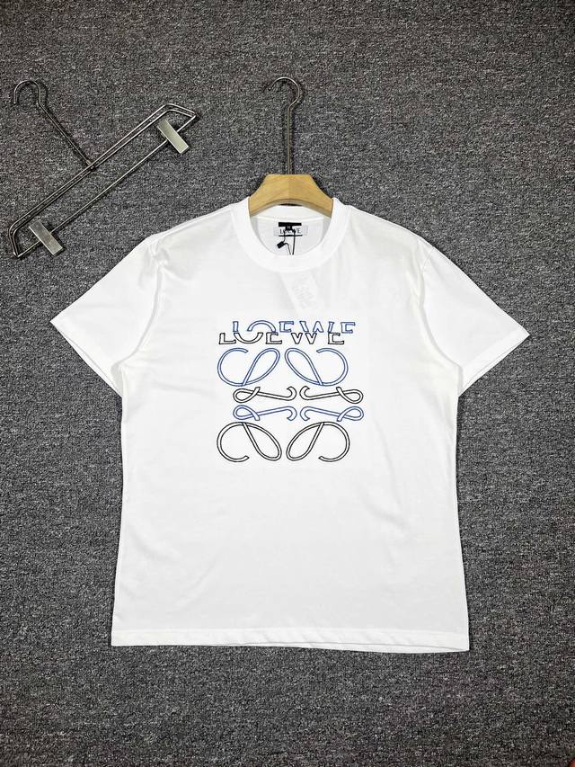 Loewe 2025 Spring And Summer Series H8032 1. Color Black White 2. Size S-3Xl 3.