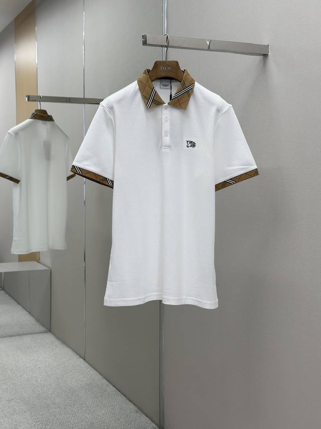 bbr 2025 Summer New Product Lapel Polo Short Sleeve Fashion Item Design Is Mo