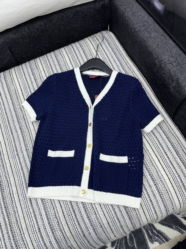 Hot Item In Stock Original Quality Guc * 25 New Short-Sleeved Sweater The Color