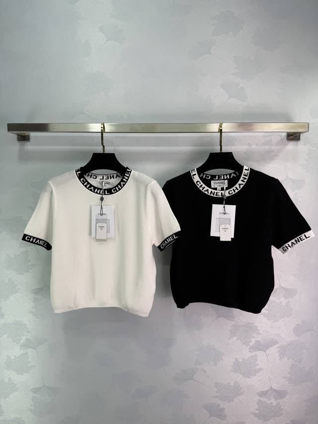 chane*25 Summer Women's New Style Skin-Friendly And Cool 100% Silk Round Neck