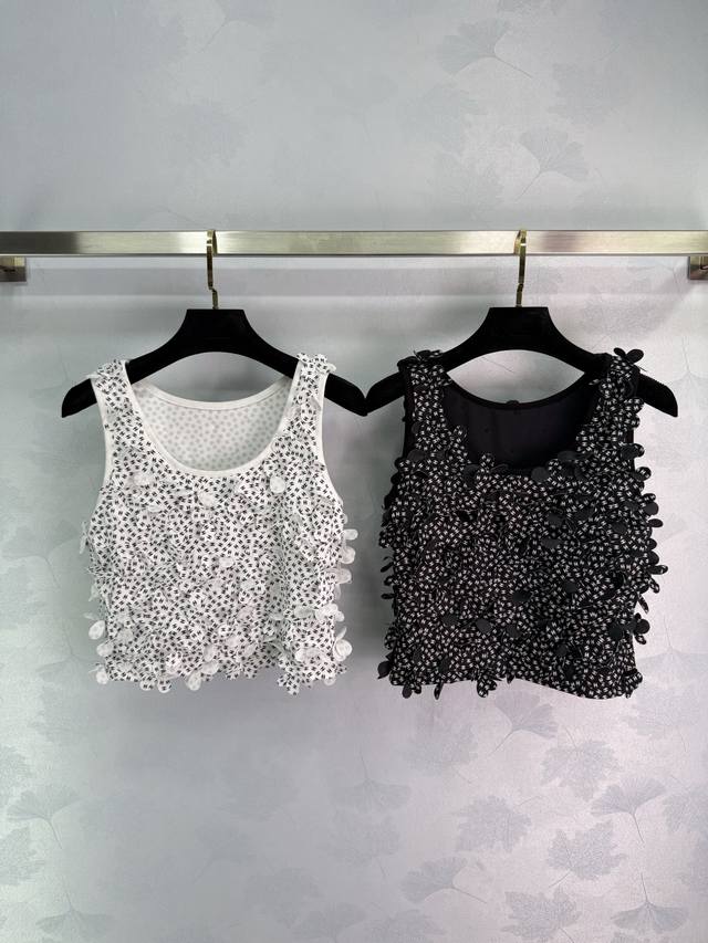 chane*2025 New Arrivals Heavy-Duty Flower Vest Customized Yb Imported Materia