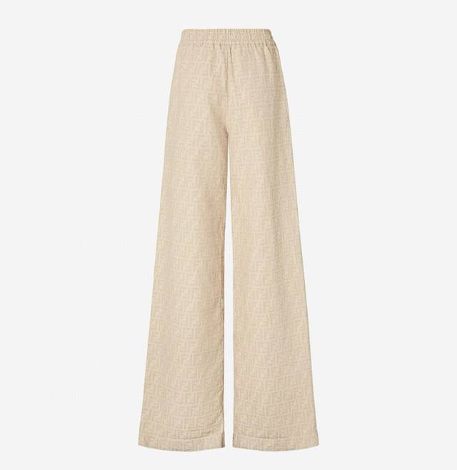 Style No. D25052274 Fend* New Classic Double Ff Letter Jacquard Fabric Elastic W