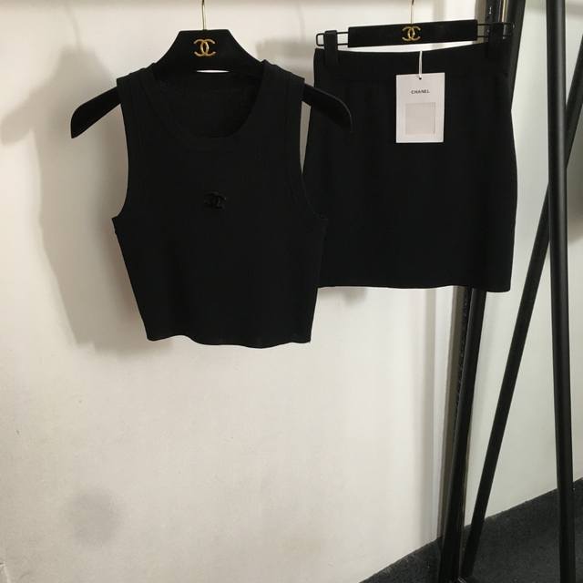 Style No. 20253217 Chane* New Knitted Suit Xiaoxiang Logo Embroidered Patches Kn