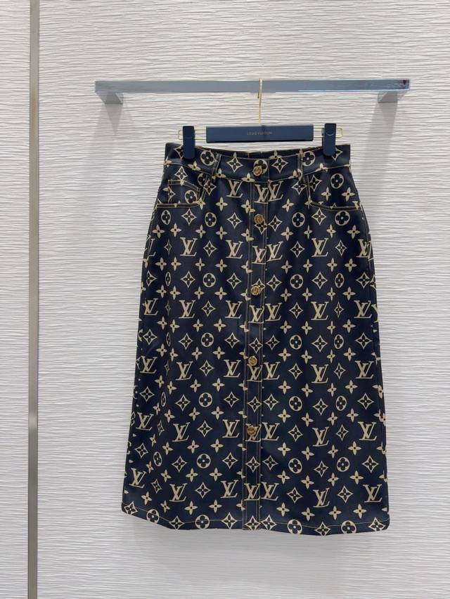 louis Vuitto*2025Ss New Style Skirt Is Fashionable, Low-Key, Elegant And Luxu