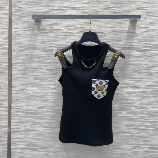 louis Vuitto*2025Ss New Style Unique Vest Design As Always High-End Feeling,