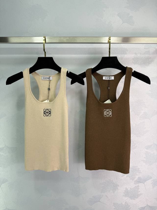 loew*2025 New Arrivals I-Shaped Embroidered Knitted Vest Customized Yb Import