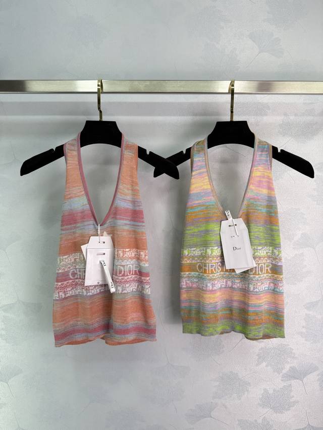 dio* 2025 Spring And Summer Latest Series New Style Suspenders Colorful Gradi