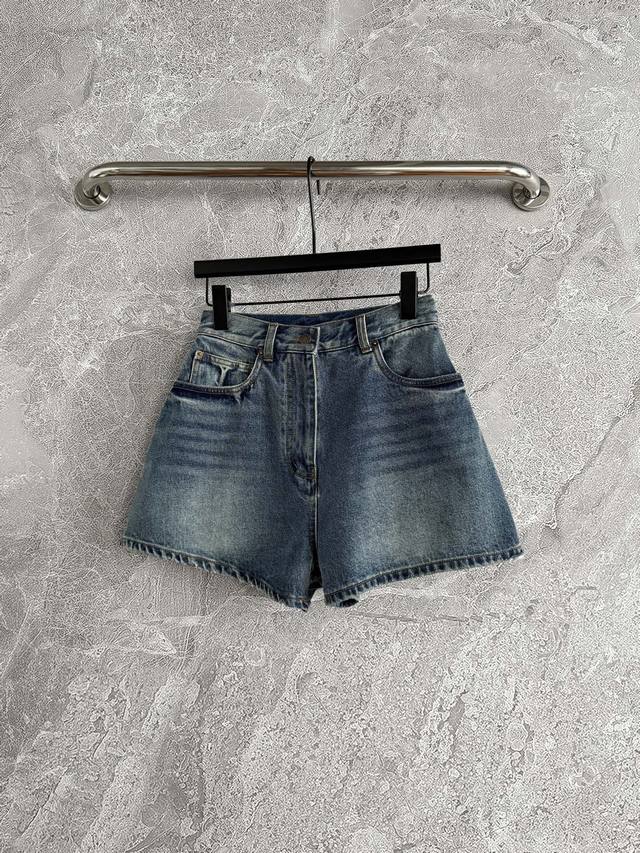 In Stock Model No. 41P Jeans Shorts Pear-Shaped Savior Triangle Shorts Super Ret