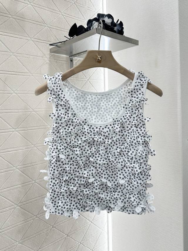 chane*2025 New Arrivals Heavy-Duty Flower Vest Customized Yb Imported Materia