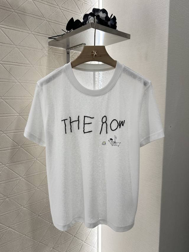 the Ro*2025 New Arrivals Cartoon Round Neck Beading Custom Yb Mercerized Cott